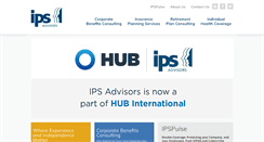 Desktop Screenshot of ipsadvisors.com